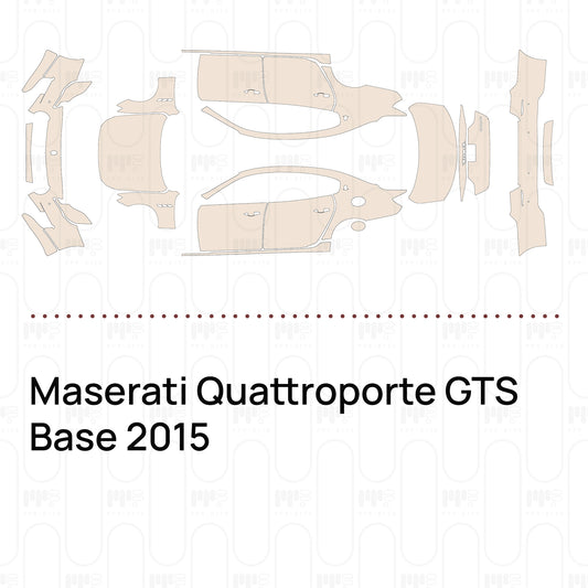 Pre-Cut PPF Maserati Quattroporte GTS Base 2015