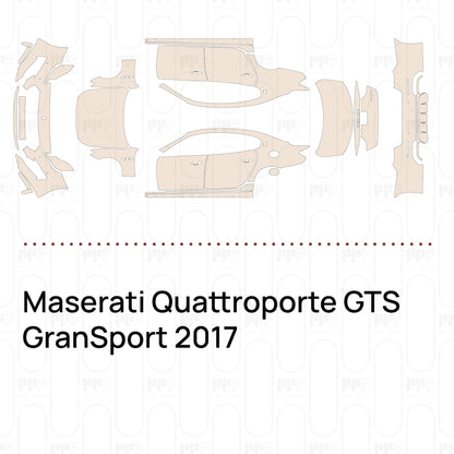 Pre-Cut PPF Maserati Quattroporte GTS GranSport 2017