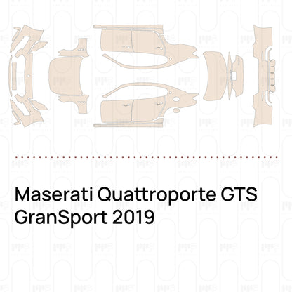 Pre-Cut PPF Maserati Quattroporte GTS GranSport 2019