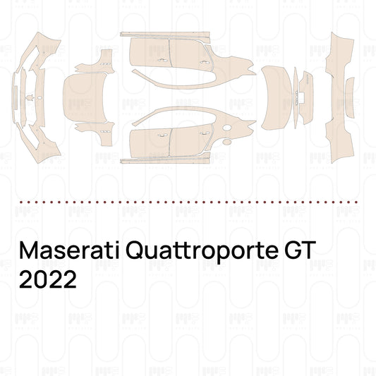 Pre-Cut PPF Maserati Quattroporte GT 2022