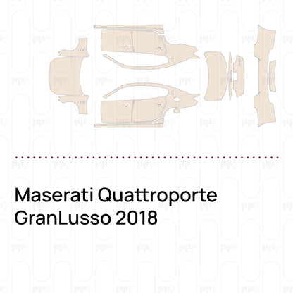 Pre-Cut PPF Maserati Quattroporte GranLusso 2018