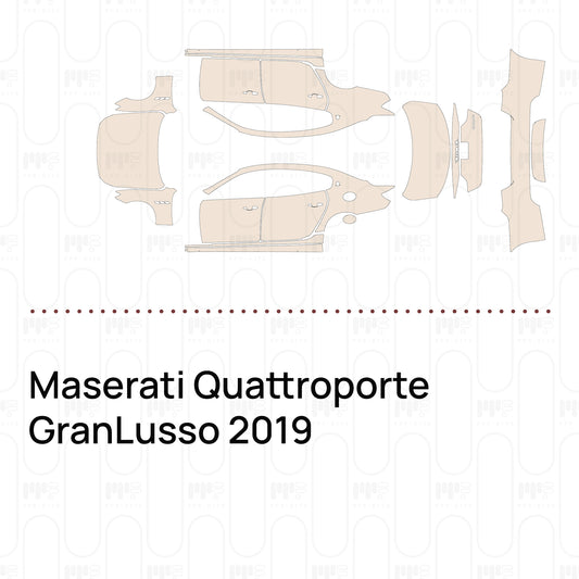 Pre-Cut PPF Maserati Quattroporte GranLusso 2019