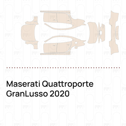Pre-Cut PPF Maserati Quattroporte GranLusso 2020