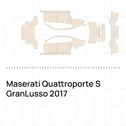 Pre-Cut PPF Maserati Quattroporte S GranLusso 2017