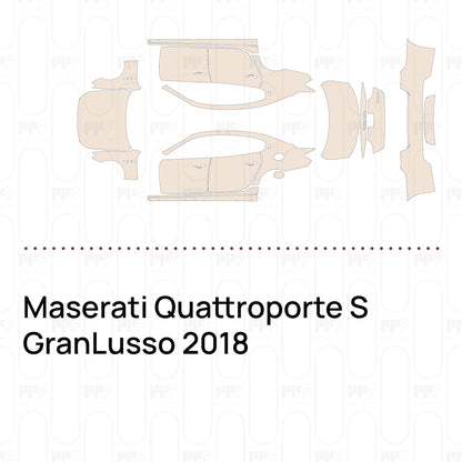 Pre-Cut PPF Maserati Quattroporte S GranLusso 2018