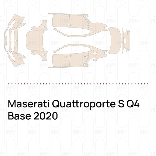 Pre-Cut PPF Maserati Quattroporte S Q4 Base 2020