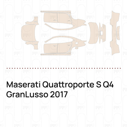 Pre-Cut PPF Maserati Quattroporte S Q4 GranLusso 2017