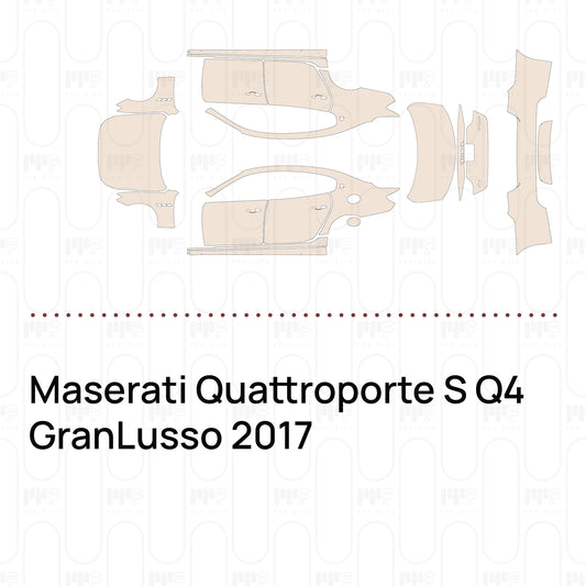 Pre-Cut PPF Maserati Quattroporte S Q4 GranLusso 2017
