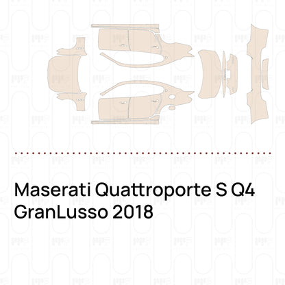 Pre-Cut PPF Maserati Quattroporte S Q4 GranLusso 2018