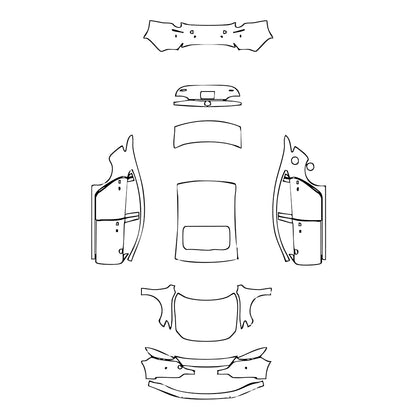 Pre-Cut PPF Mazda Atenza (Mazda 6) Sedan Saloon 2023 - PPF-Kits