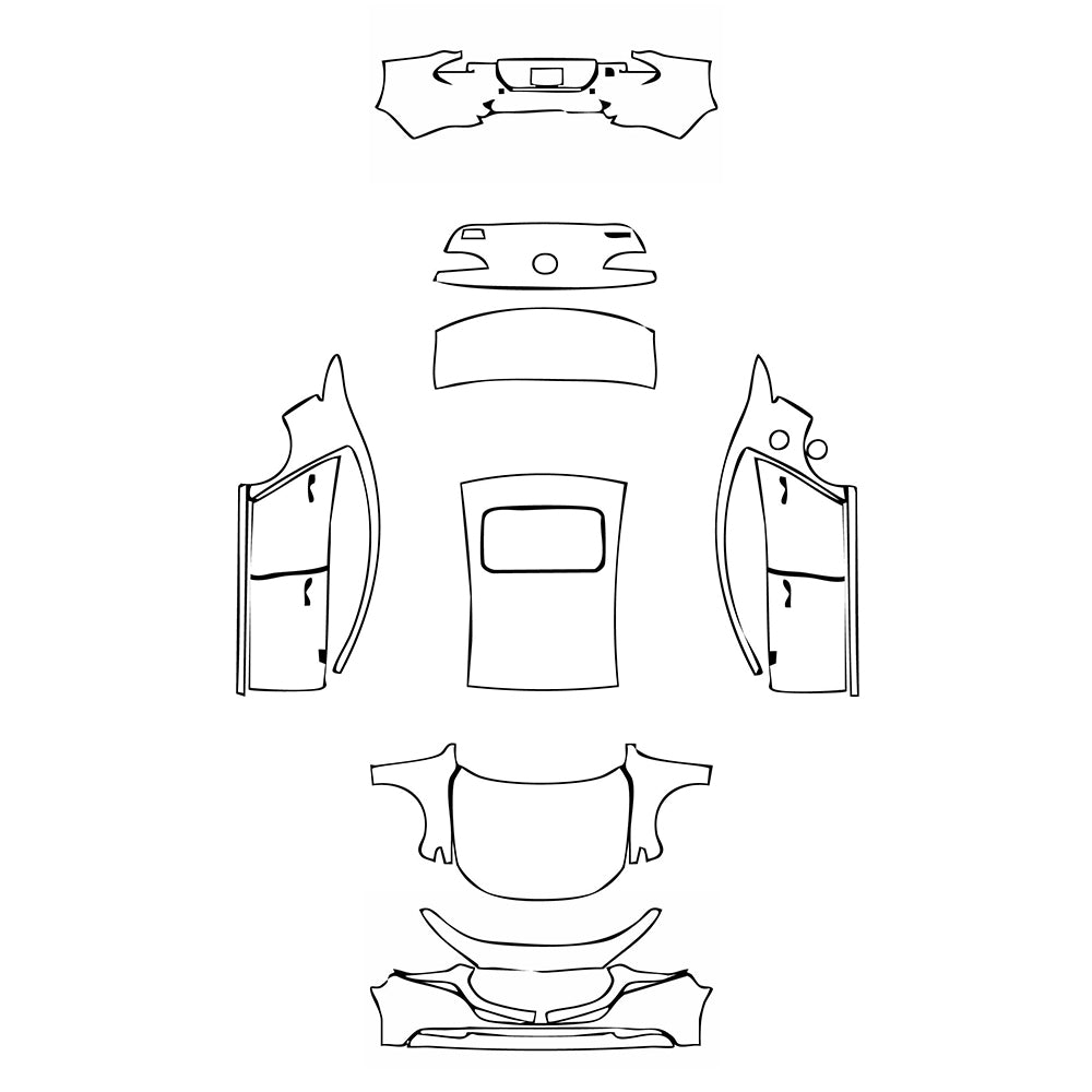 Pre-Cut PPF Mazda Axela (Mazda 3) Sedan Saloon 2022 - PPF-Kits