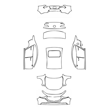 Pre-Cut PPF Mazda Axela (Mazda 3) Sedan Saloon 2023 - PPF-Kits