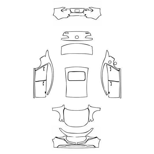 Pre-Cut PPF Mazda Axela (Mazda 3) Sedan Saloon 2025 - PPF-Kits