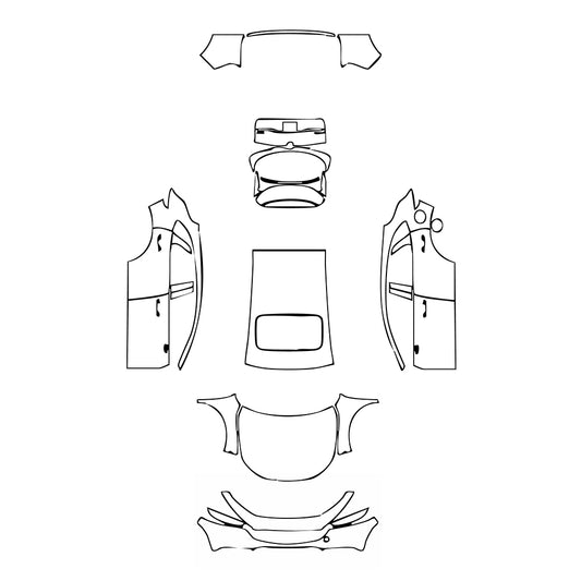 Pre-Cut PPF Mazda CX-30 2023 - PPF-Kits