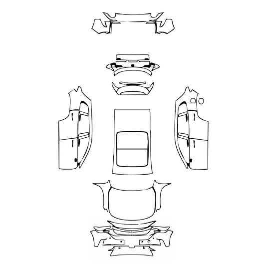 Pre-Cut PPF Mazda CX-50 2023 - PPF-Kits