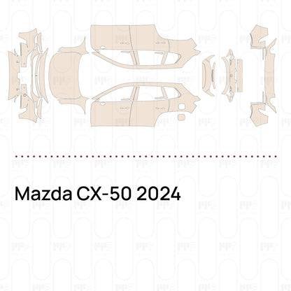 Pre-Cut PPF Mazda CX-50 2024