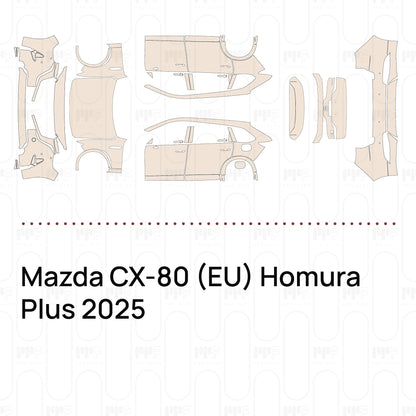 Pre-Cut PPF Mazda CX-80 (EU) Homura Plus 2025
