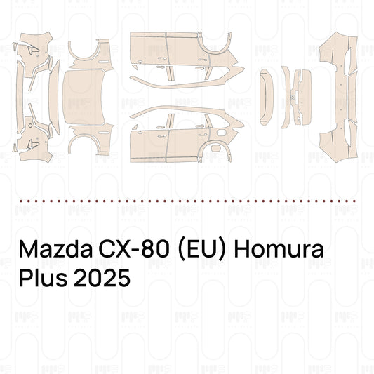 Pre-Cut PPF Mazda CX-80 (EU) Homura Plus 2025