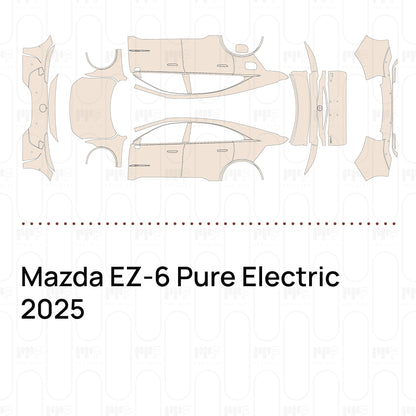 Pre-Cut PPF Mazda EZ-6 Pure Electric 2025