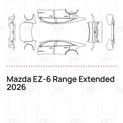 Pre-Cut PPF Mazda EZ-6 Range Extended 2026