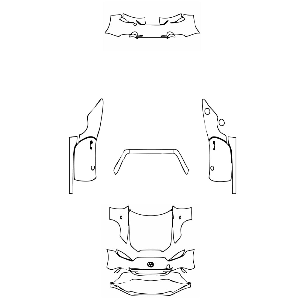 Pre-Cut PPF Mazda MX-5 Miata Club 2016 - PPF-Kits