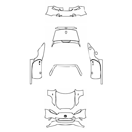 Pre-Cut PPF Mazda MX-5 Miata Grand Touring 2025 - PPF-Kits