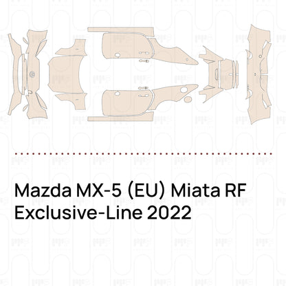 Pre-Cut PPF Mazda MX-5 (EU) Miata RF Exclusive-Line 2022