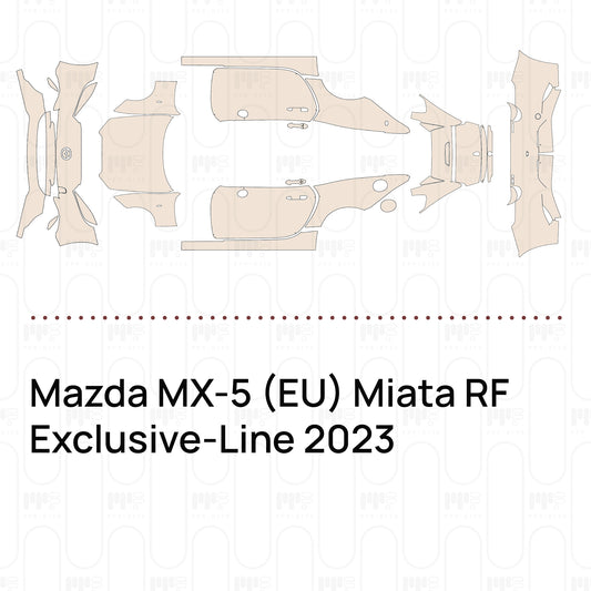 Pre-Cut PPF Mazda MX-5 (EU) Miata RF Exclusive-Line 2023