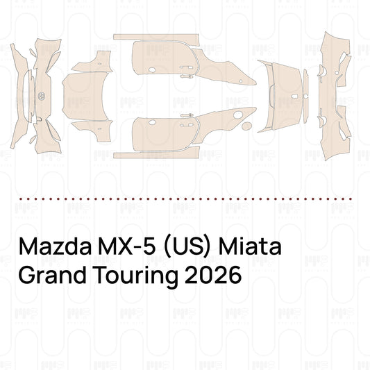Pre-Cut PPF Mazda MX-5 (US) Miata Grand Touring 2026