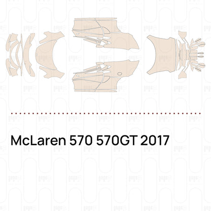 Pre-Cut PPF McLaren 570 570GT 2017