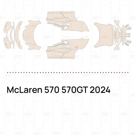 Pre-Cut PPF McLaren 570 570GT 2024