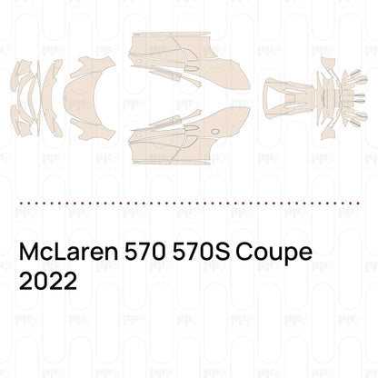 Pre-Cut PPF McLaren 570 570S Coupe 2022