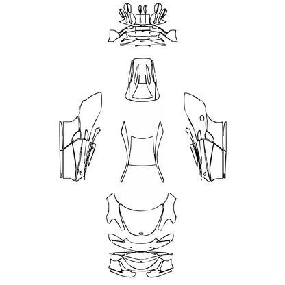 Pre-Cut PPF McLaren 570 570S Coupe 2024 - PPF-Kits