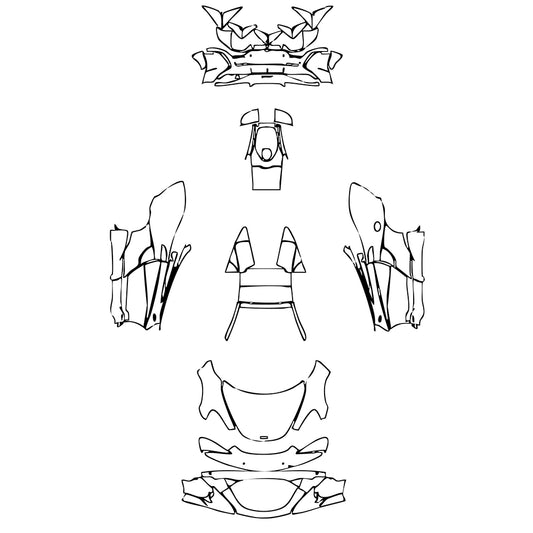 Pre-Cut PPF McLaren 600LT Spider 2023 - PPF-Kits