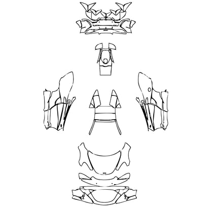 Pre-Cut PPF McLaren 600LT Spider 2024 - PPF-Kits