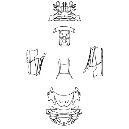 Pre-Cut PPF McLaren 620R 2024 - PPF-Kits