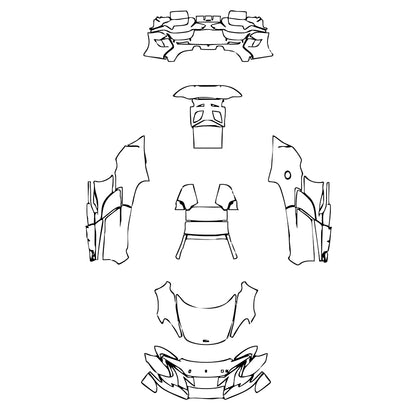 Pre-Cut PPF McLaren 675 675LT Spider 2017 - PPF-Kits