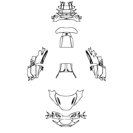Pre-Cut PPF McLaren 750S Coupe 2024 - PPF-Kits