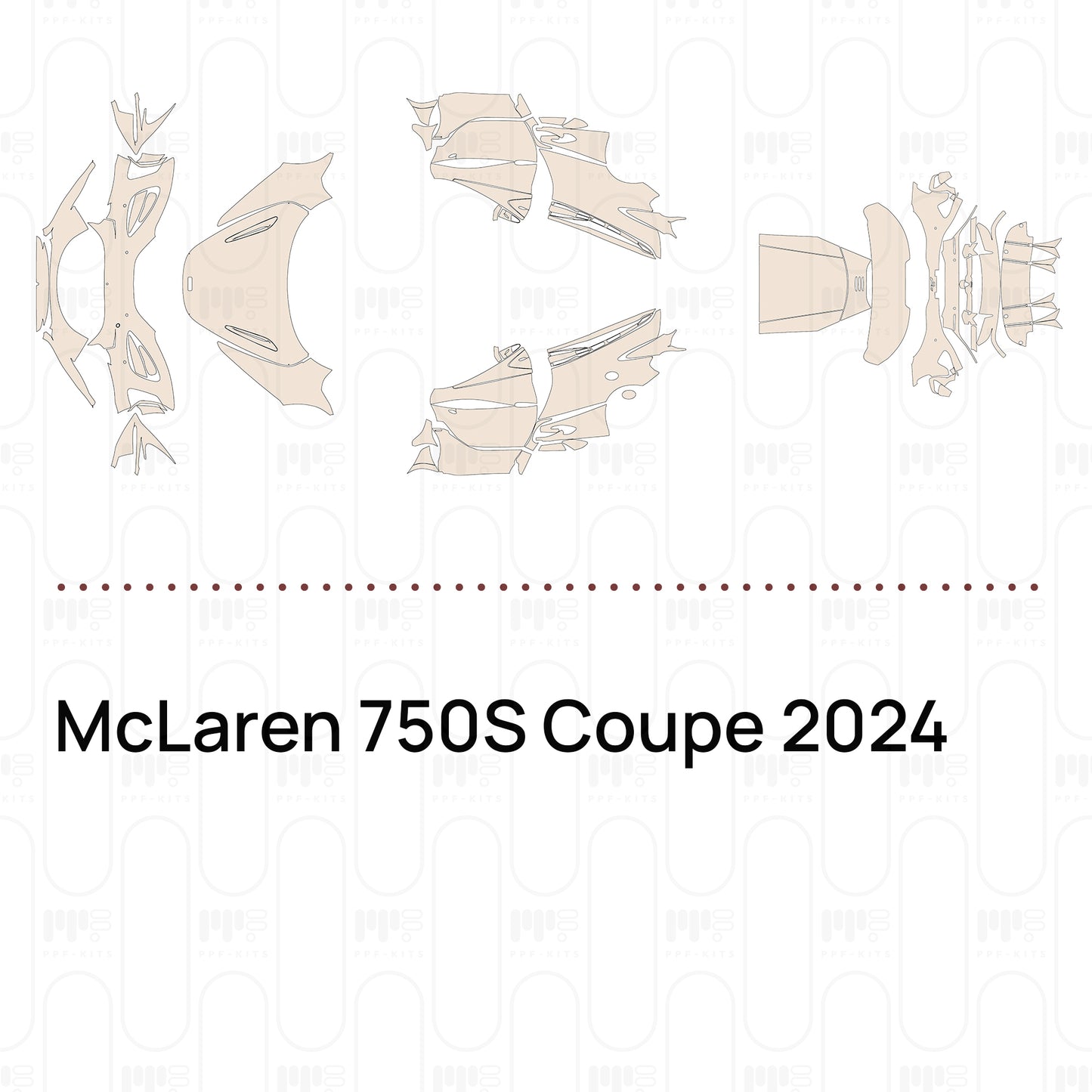 Pre-Cut PPF McLaren 750S Coupe 2024