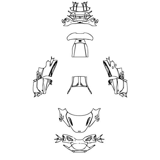Pre-Cut PPF McLaren 750S Coupe 2025 - PPF-Kits