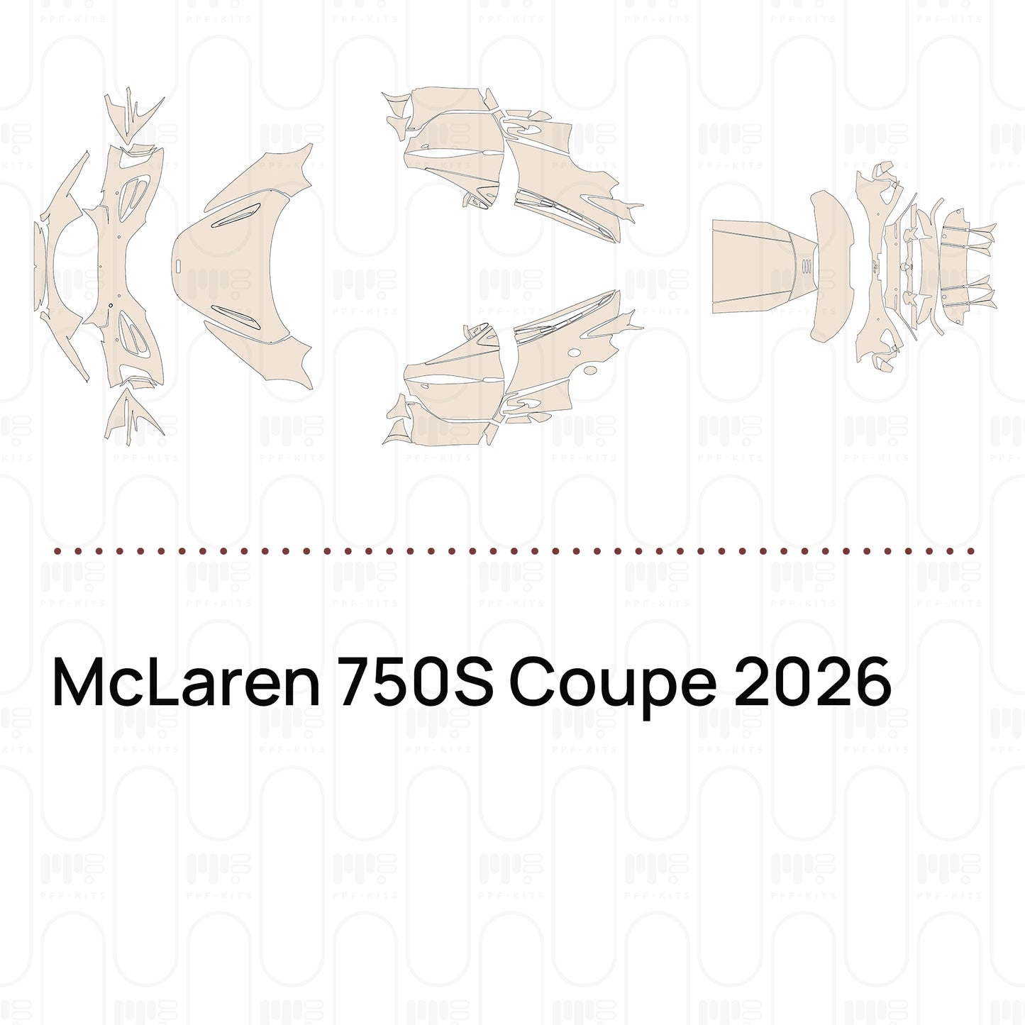 Pre-Cut PPF McLaren 750S Coupe 2026