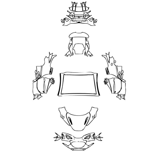 Pre-Cut PPF McLaren 750S Spider 2024 - PPF-Kits