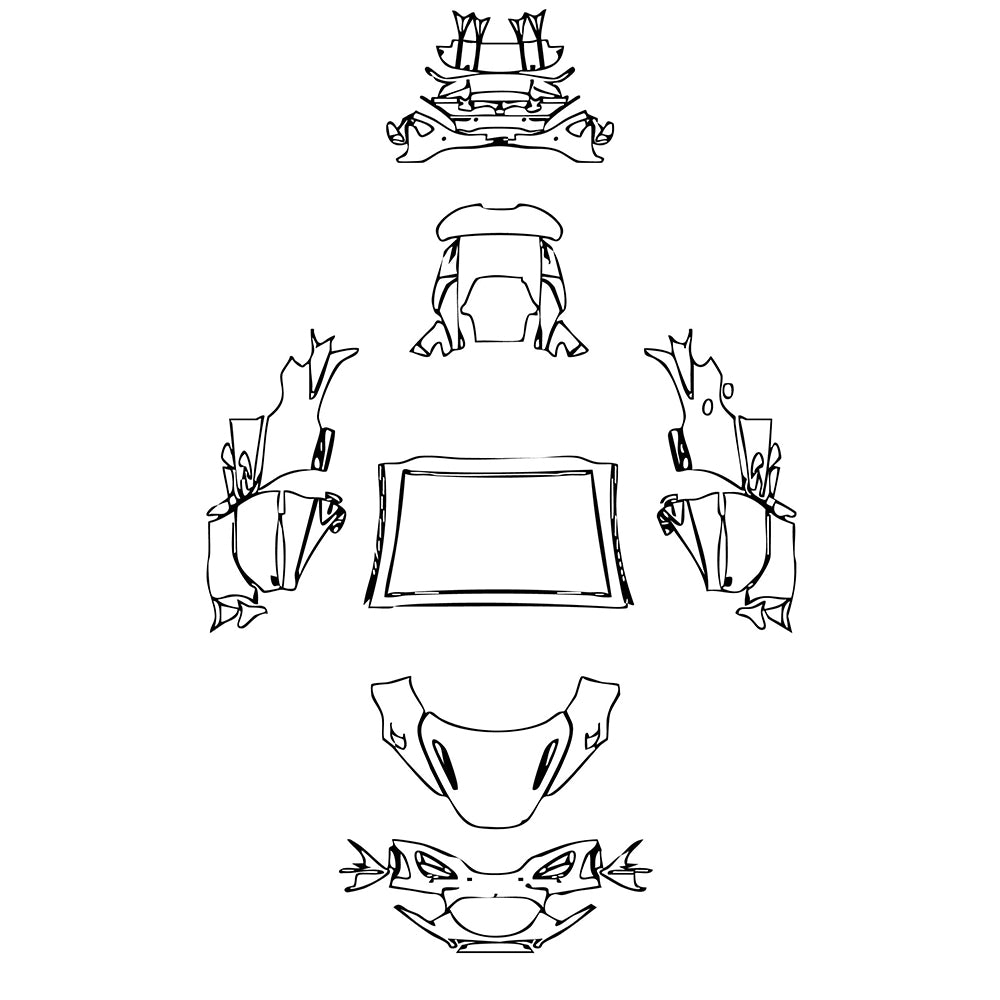 Pre-Cut PPF McLaren 750S Spider 2025 - PPF-Kits