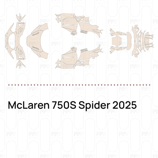 Pre-Cut PPF McLaren 750S Spider 2025