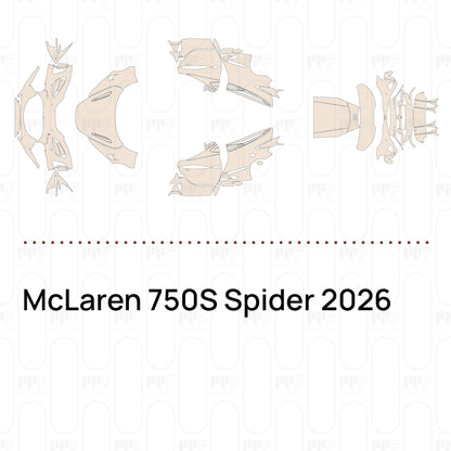 Pre-Cut PPF McLaren 750S Spider 2026