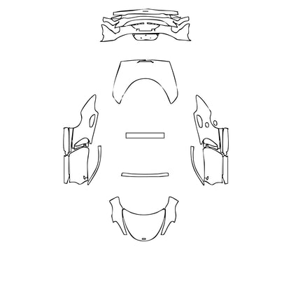 Pre-Cut PPF McLaren GTS 2025 - PPF-Kits