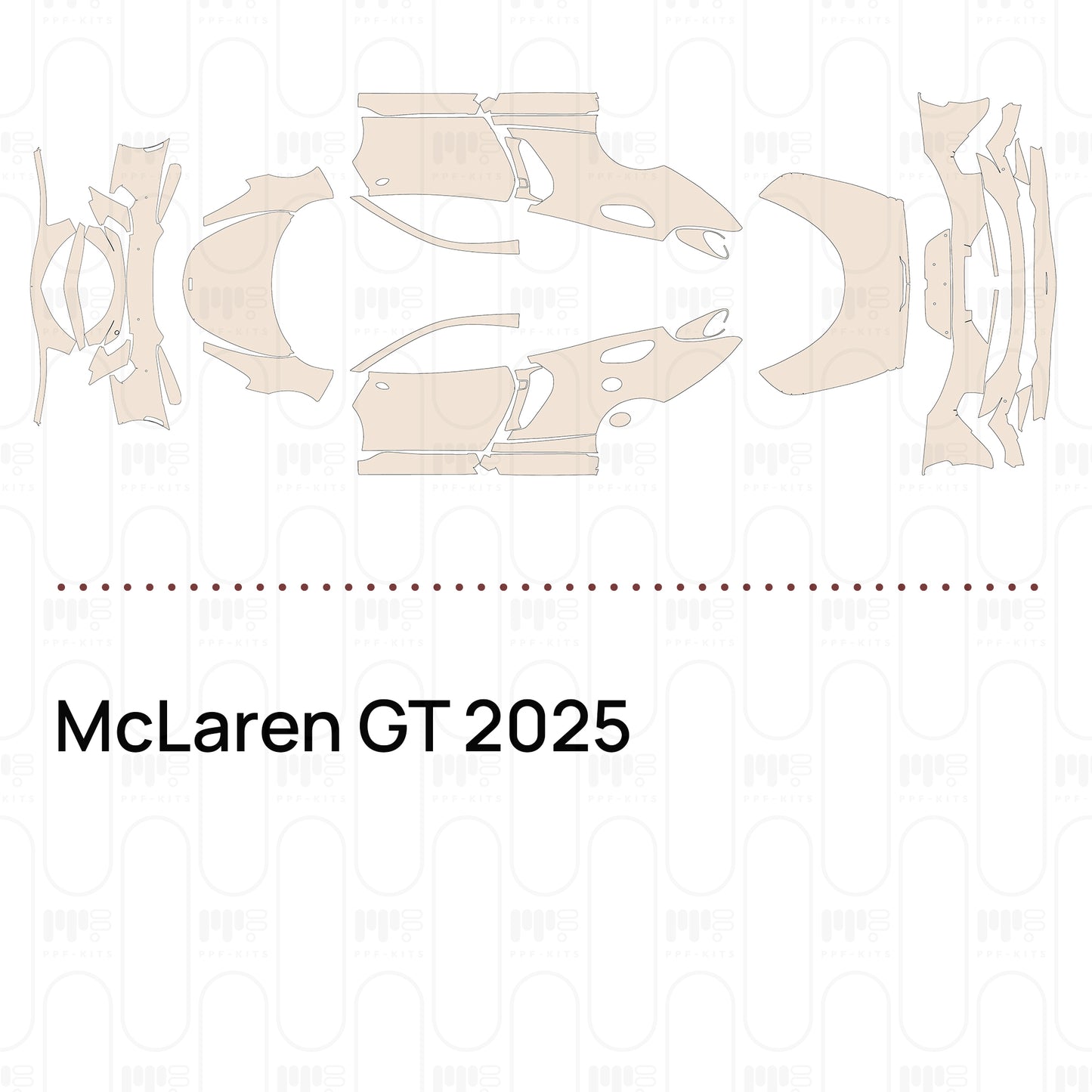 Pre-Cut PPF McLaren GT 2025