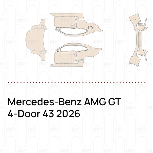 Pre-Cut PPF Mercedes-Benz AMG GT 4-Door 43 2026