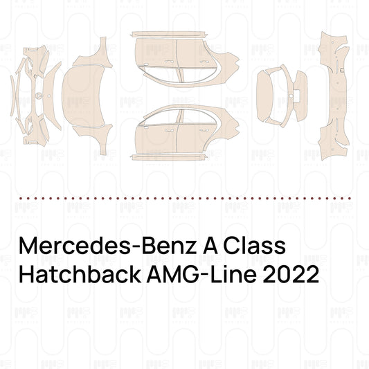 Pre-Cut PPF Mercedes-Benz A Class Hatchback AMG-Line 2022
