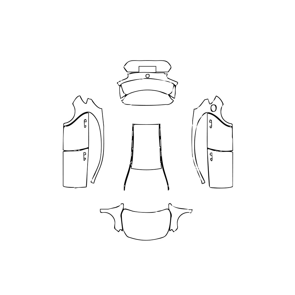 Pre-Cut PPF Mercedes-Benz A Class Hatchback Base 2014 - PPF-Kits